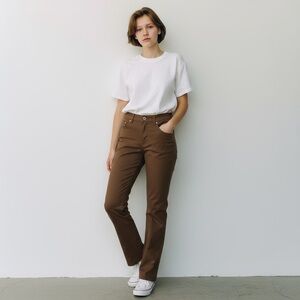 Betabrand classic dress yoga pants-straight leg size 1X- Chai